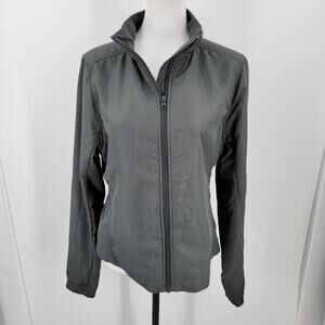 Flexure Outdoor Jacket Womens Medium Green Lined Pockets